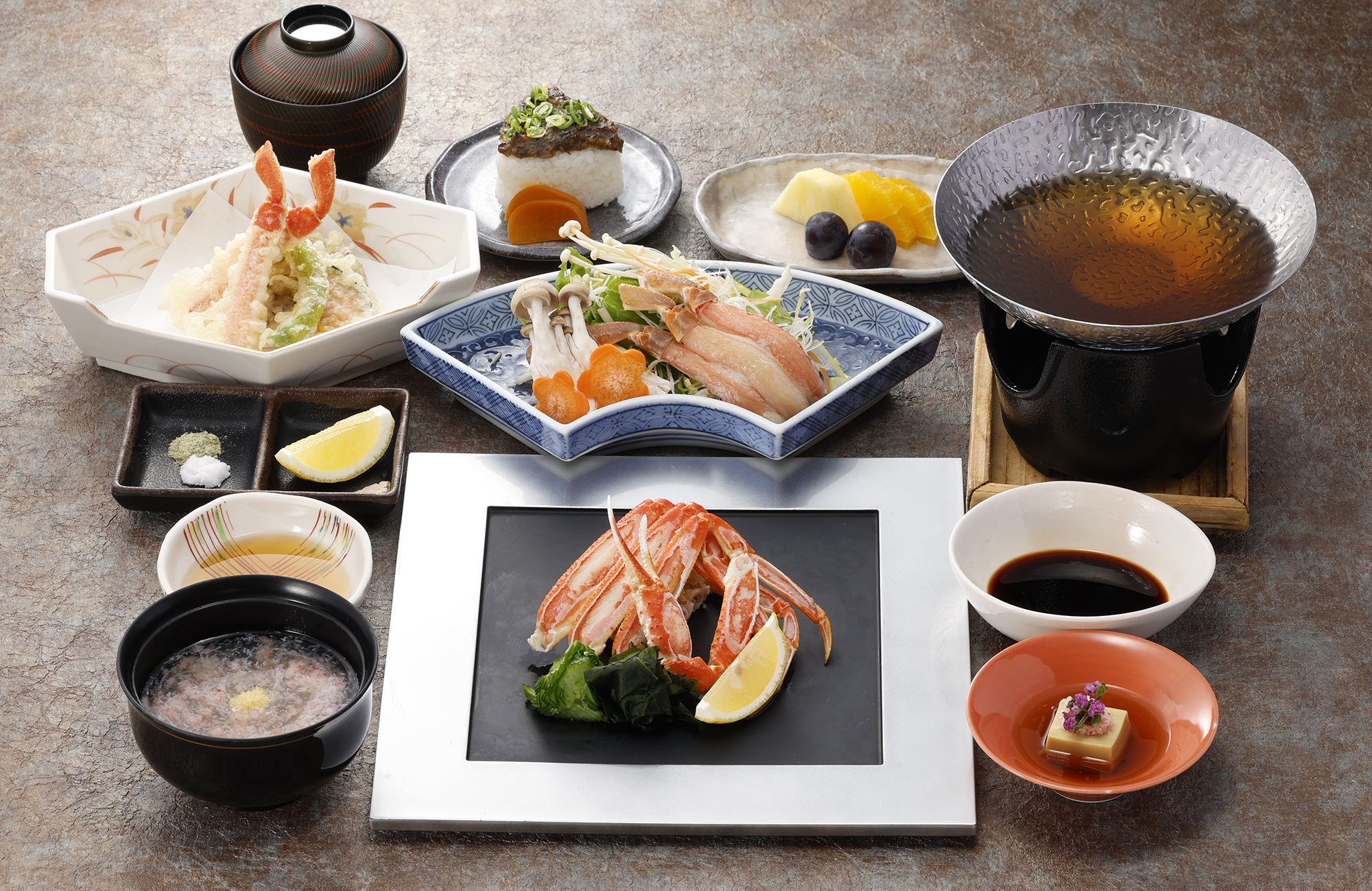 蟹づくし会席【期間限定 2025年11月1日(土)～】